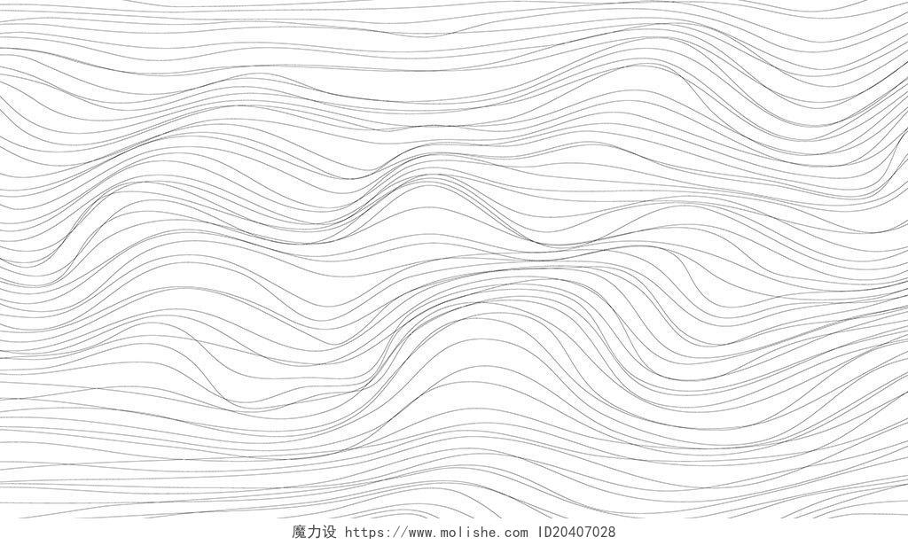 纹理背景波浪线条背景线条底纹抽象线条曲线彩色线条背景
